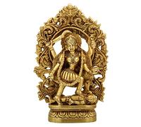 Statua di Kali in ottone - Scultura Kalika Shiva - Statuetta Maa Kali 21,1 cm - Divinità Madre Kali - Figura della dea Tantra - Statua rituale tantrico di RITU Home Decor