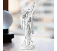 Statua Di Krishna Scultura Statuetta Opera D'arte Religiosa Per La Decorazione