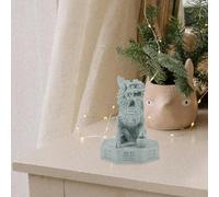 Statua di Kylin in arenaria Scultura antica di Kylin da tavolo animale antico