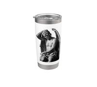 Statua di Lucifer Morningstar Bicchiere termico in acciaio inox doppia parete