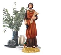 Statua di San Francesco - Scultura di figura di lavoratore di San Giuseppe - Statua di Sant'Antonio - Figura di lavoratore religioso in resina | Elegante statuetta rinascimentale da 8,27 pollici di Sa