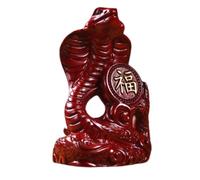 Statua Di Serpente In Legno, Statua Di Decorazione Di Serpente Di Capodanno Cinese, Figurine Di Feng Shui Con Ornamento Di Serpente, Statuetta Di Serpente Di Feng Shui Intagliata Decorazione Di Statua