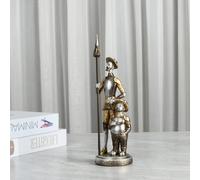 Statua di - Statuetta astratta di letteratura spagnola, statua in resina adatta per arredamento casa e ufficio, / Decorazione da cavaliere, regalo di per dei libri, espositore da scaffale o da tavolo
