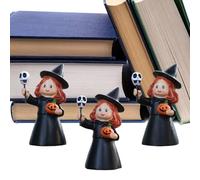 Statua di strega - Piccola statuetta decorativa per la stanza, decorazioni di Halloween per casa, camera da letto, scrivania, camino, tavolo, feste, giardino, cortile