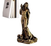 Statua di Venere | Statua di strega retrò in resina | Decorazione retrò in resina, dea in resina per davanzali, balconi, cortili