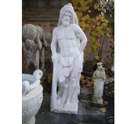 STATUA ERCOLE ERACLE PER ESTERNO DA ARREDO GIARDINO IN CEMENTO MARMO H 173 CM
