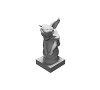 Statua Eros Cupido su Vaso Mitologia Greca Arte Decor Scultura Stampa 3D