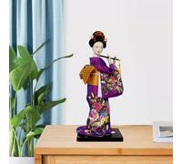 Statua etnica della ragazza delle bambole della geisha giapponese per la