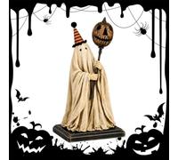 Statua Fantasma Vintage Resina Rustica Vintage Luminosa