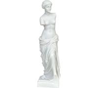 Statua fatta a mano in alabastro fuso della dea greca Afrodite/Venere di...