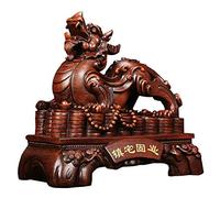 Statua Feng Shui Pi Yao, scultura in resina per ricchezza e prosperità, decorazione per casa e ufficio, regalo fortunato per la famiglia, grande ornamento di prosperità