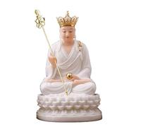 Statua Feng Shui, Statua di Buddha TangSeng in Giada Artificiale Squisita Decorazione per la casa I Migliori Regali Cinesi Grande Tesoro d'Arte Adatto per l'Home Office Hotel Regalo di