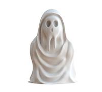 Statua Ghost Halloween - Piccola scultura, decorazione carina | Figure da collezione spaventose, piccole parti da tavolo fantasma per soggiorno, camino, corridoio, display autunnali, vetrina