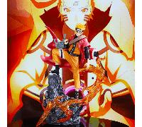 Statua GK del 10° anniversario di Sasuke Uchiha e Uzumaki Shippuden, Figura anime, Modello da collezione, Ornamento decorativo, Regalo I dieci anni di pazienza diABS