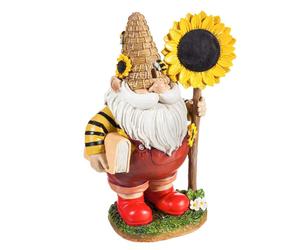 Statua gnomo da giardino dipinto a mano squisita decorazione in resina per il tu