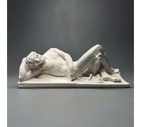 Statua greca di Dio Ares, God of War Zeus Son Statua in gesso romano, ornamento greco per decorazione, casa, ufficio, libreria, collezione statuette per libreria, decorazione per schizzi, fai da te