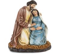 Statua Gruppo San Giuseppe e Maria Incinta 14.4 cm in Resina