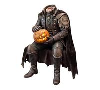 Statua illuminata della illuminata del cavaliere senza testa della | Decorazione gotica a forma di zucca per scrivania, mensola, casa, festa, soggiorno, camera da letto, ufficio, scuola