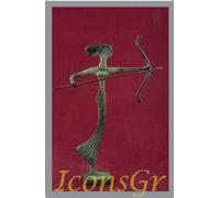 Statua in bronzo greca antica museo replica di Diana (1221)