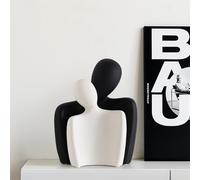 Statua in Ceramica per la Decorazione Della Casa, Abbracciando Coppia Figurina p