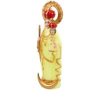 Statua in plastica della Vergine Maria in piedi, scultura della Beata Madre,