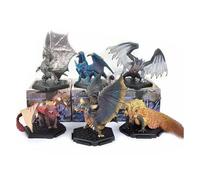 Statua in PVC, 10 cm, motivo: Monster Hunter (colorato: multicolore)