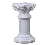 Statua in resina a colonna, pilastro greco in resina centrotavola, scultura bianca romana, scultura bianca a colonna centrotavola per matrimoni, decorazioni per la casa, esposizione da