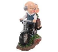 Statua in resina di coppia di anziani per nonni e genitori statuetta di San