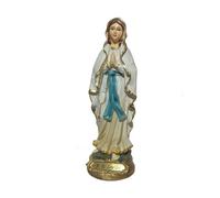 Statua in resina maria madonna di lourdes h.14,5 cm PAB-PB0023-1