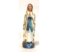 Statua in resina maria madonna di lourdes h.30 cm