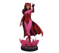 Statua in resina Marvel Scarlet Witch Premier alta circa 11 pollici con finestra