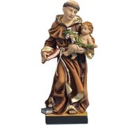 Statua in resina sant'antonio 31 cm articoli religiosi