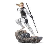Statua in scala artistica di Iron Studios Master in arti marziali Black Widow Ye