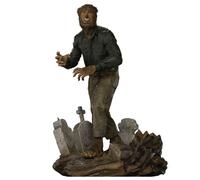 Statua in scala dettagliata Universal Monsters Wolf Man Deluxe in scala 1:10 in