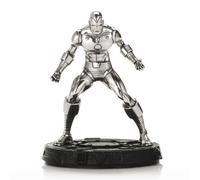 Statua invincibile di Iron Man in peltro della collezione Marvel rifinita a mano