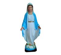 Statua madonna immacolata concezione in resina da interno o esterno giardino