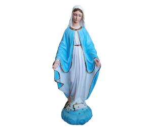 Statua madonna immacolata concezione in resina da interno o esterno giardino