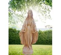 STATUA MADONNA IMMACOLATA DA GIARDINO IN CEMENTO ALTA 52 CM PER ESTERNO NICCHIA