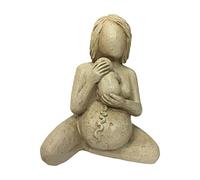 Statua Madre Gravidanza per Nata, Piccola Donna Che parta Statua in Resina Artigianato Spazio Nascita Ornamenti materni Festa della Mamma Desktop Decorazione per la casa Regali per la Mamma