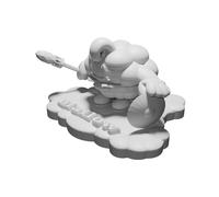 Statua Mallow Super Mario RPG Modello Stampato 3D Collezione Figure Display