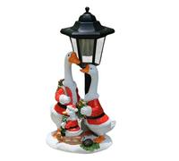 Statua Oca Ornamento Di Natale A LED Solare Con Rivelatore Automatico | Decorazione Prato per Inverno, Casa, Cucina, Ufficio, Pavimento d'ingresso, Sala, Feste, Vacanze e Patio