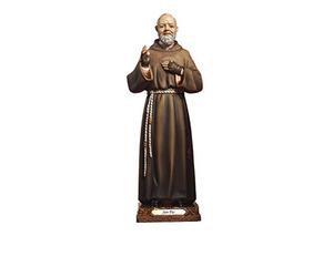 Statua Padre Pio cm. 22 in resina by Paben