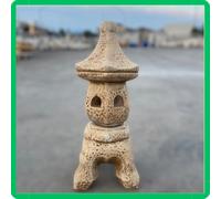 Statua pagoda lanterna lampada giapponese da giardino zen esterno in pietra H.33