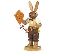Statua Pasqua Coniglio Con Draghi Natura Piccolo Altezza 11cm Nuovo Decorazione