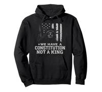 Statua Patriottica della libertà Resistere Grafico per Donne E Uomini Felpa con Cappuccio