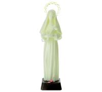 Statua plastica Santa Rita 24 cm fluorescente