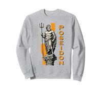 Statua Poseidone Mitologia Greca Dio Grecia Antica Felpa