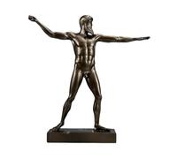 Statua Poseidone o Zeus Giove di Artemisione Il dio del mare effetto bronzo