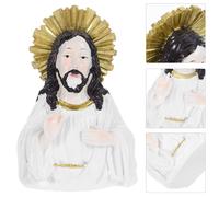 Statua religiosa di Gesù: scultura di Gesù a mezzo busto per celebrazioni