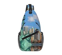 Statua resistente all'acqua della libertà nella borsa a tracolla stampata di New York
